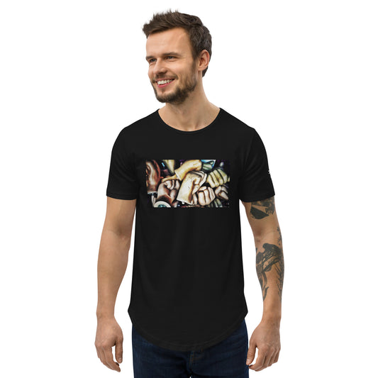 Men's Curved Hem T-Shirt