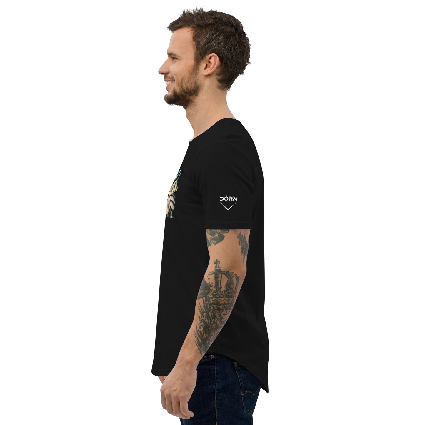 Men's Curved Hem T-Shirt