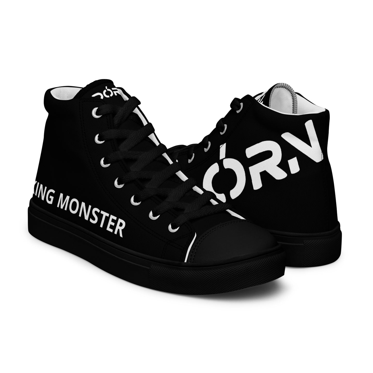 Men’s high top canvas shoes